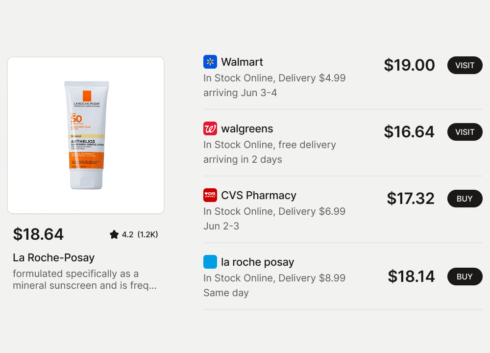 Purchase-level merchant intelligence preview